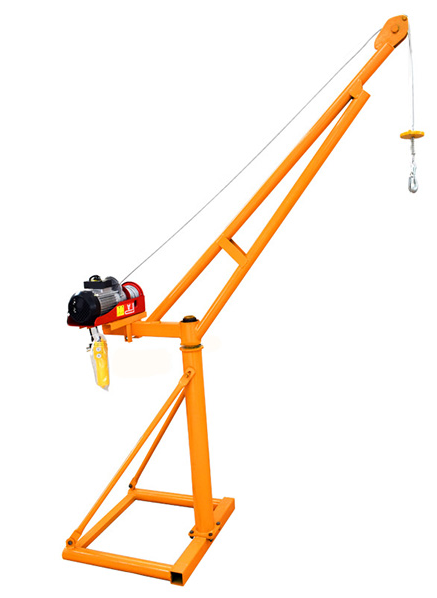 寧波工廠倉庫安裝小型吊運機用于貨物起吊搬運